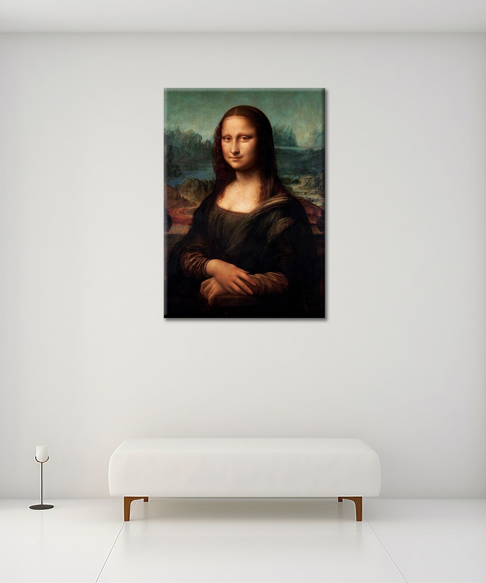 Mona Lisa Kanvas Tablo – Klasik Sanat Koleksiyon Serisi